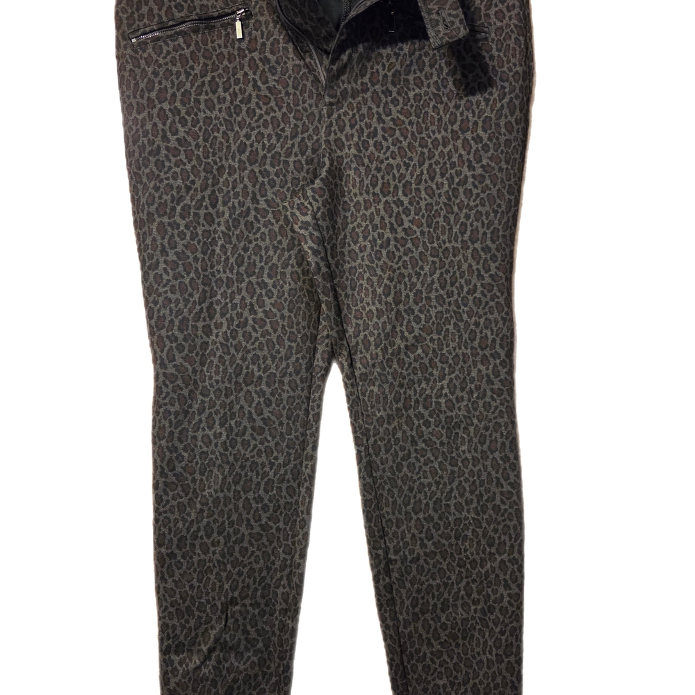 Simply Vera Vera Wang Leopard Print Chinos